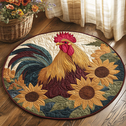 Sunny Morning CP0810005CL Quilted Round Mat