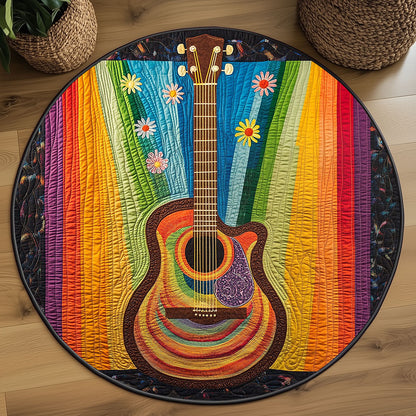 Rainbow Guitar WP2003090CL Quilted Round Mat