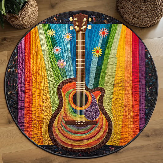 Rainbow Guitar WP2003090CL Quilted Round Mat