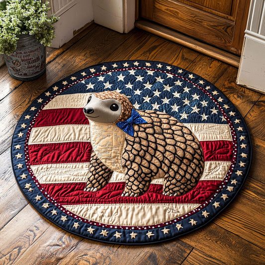 The Brave Shell CP2005035CL Quilted Round Mat