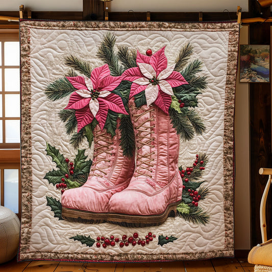 Floral Boots CW1106015CL Quilt