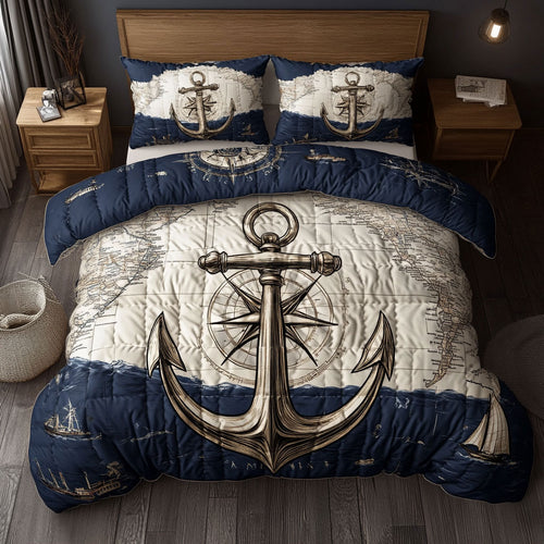 Nautical Anchor CW0306031CL Duvet Cover Set