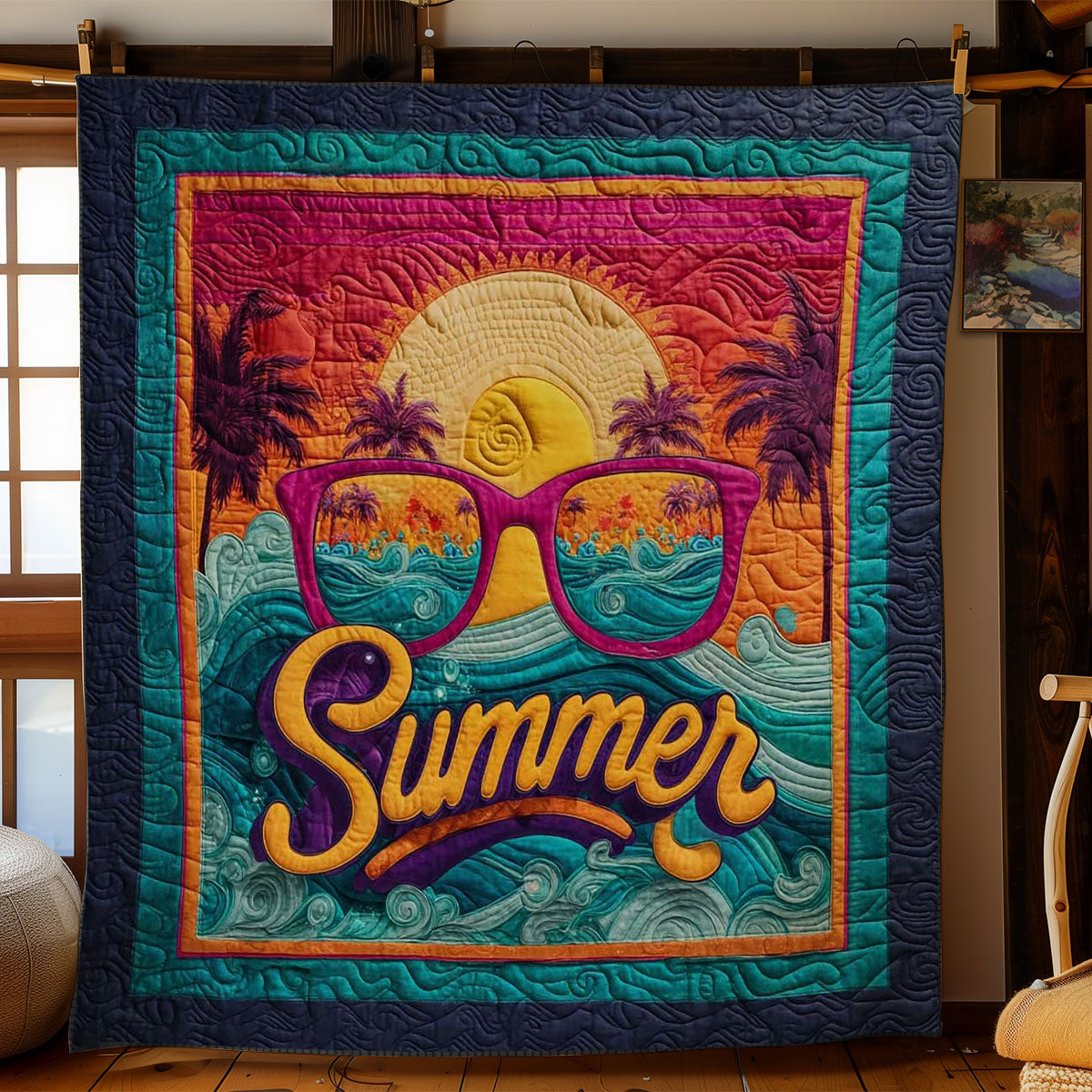 Summer Vibes Only WN1004051CL Quilt