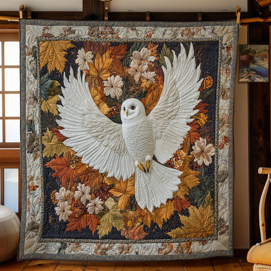 Owl In Autumn Forest WY2702103CL Quilt