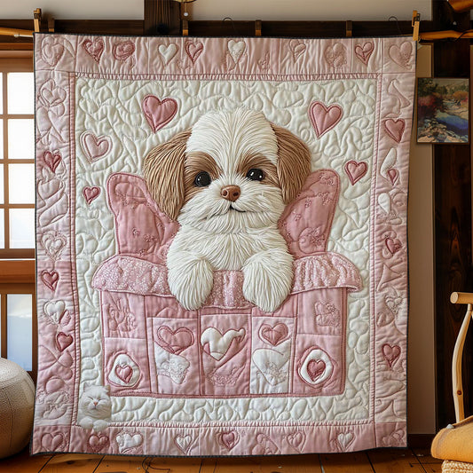 Shih Tzu Snuggle WN1511050CL Quilt