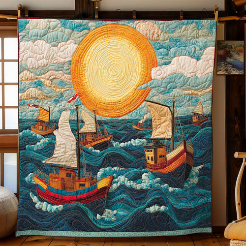 Fishing Boat CQ1306019CL Quilt