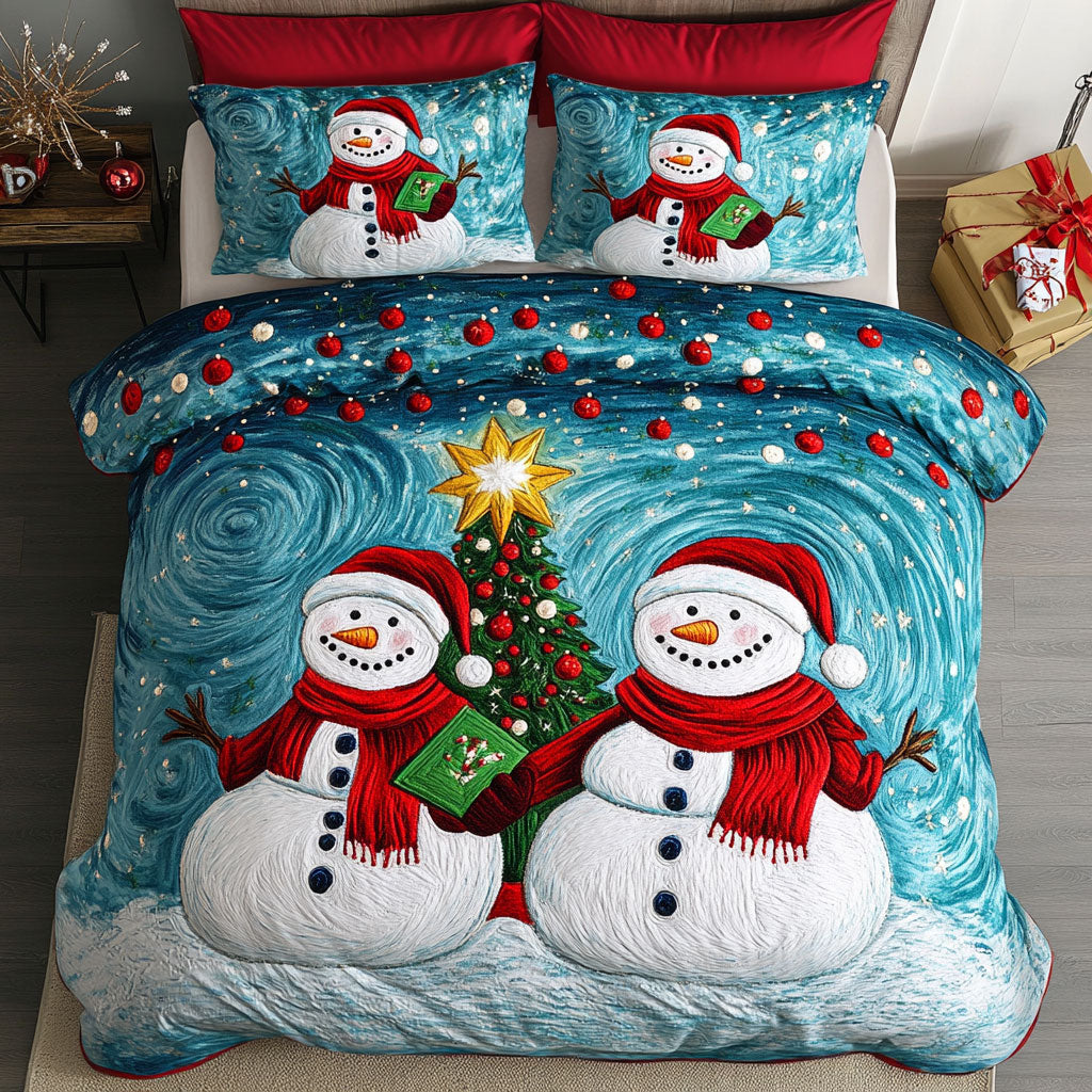 Christmas Snowmen CW0511053CL Duvet Cover Set