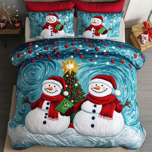 Christmas Snowmen CW0511053CL Duvet Cover Set