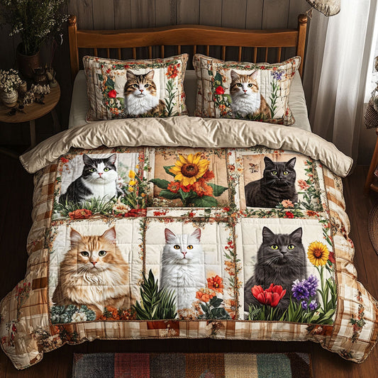 Wild Petal Cat WN0611113CL Duvet Cover Set