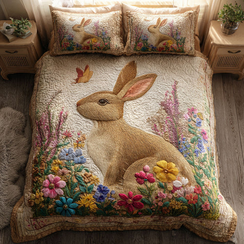 Rabbit Garden CW1001024CL Duvet Cover Set