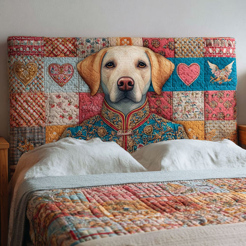 Cozy Labrador CW0501009CL Quilted Headboard Slipcover