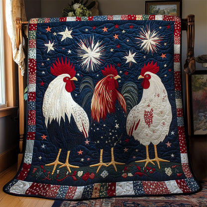 Farmhouse Rooster WN1702023CL Quilt