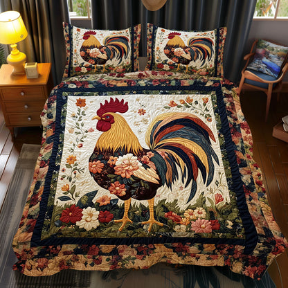 Vintage Chicken WJ0312050CL Duvet Cover Set