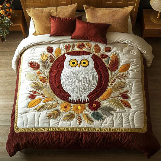 Wise Owl Fall WN0904050CL Duvet Cover Set