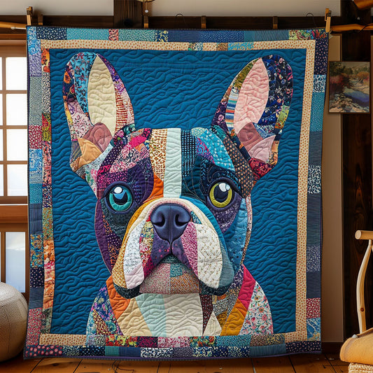 French Bulldog Harmony WN0601079CL Quilt