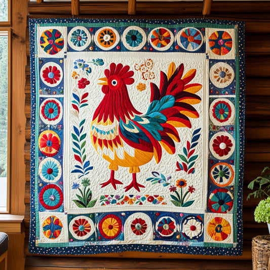 Farm Chicken CP1411048CL Quilt