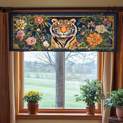 Floral Tiger WY3005049CL Quilted Valance