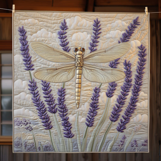 Dragonfly And Lavender LT0210007CL Quilt