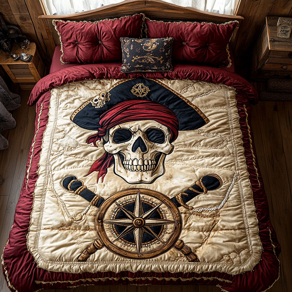 Pirate Dream CP0708025CL Quilted Bedding Set