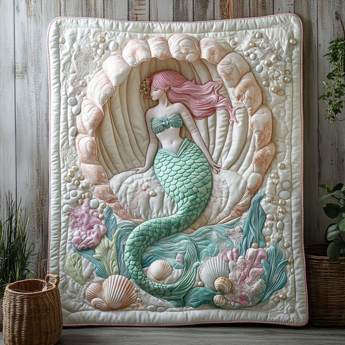 Beautiful Mermaid CW1006008CL Quilt