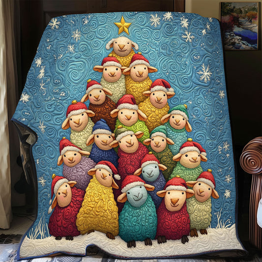 Christmas Flock CP1811023CL Quilt