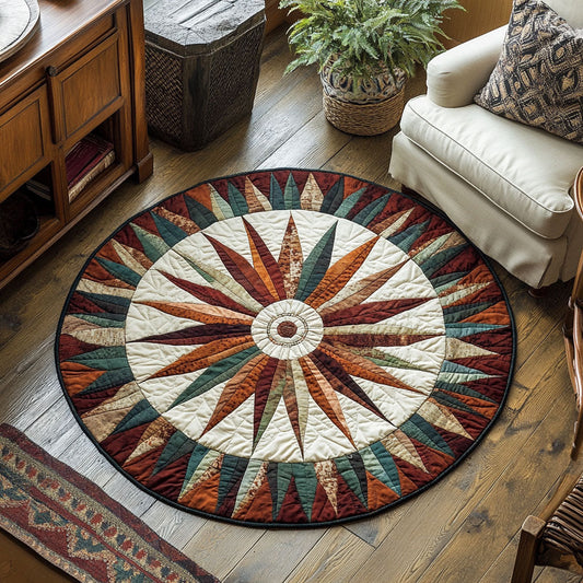 Sacred Native WX0606042CL Quilted Round Mat