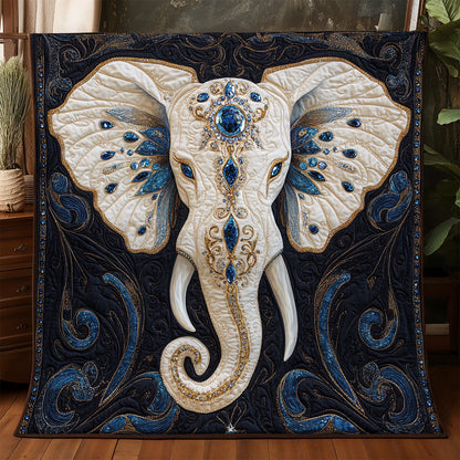 Celestial White Elephant WX1306006CL Quilt