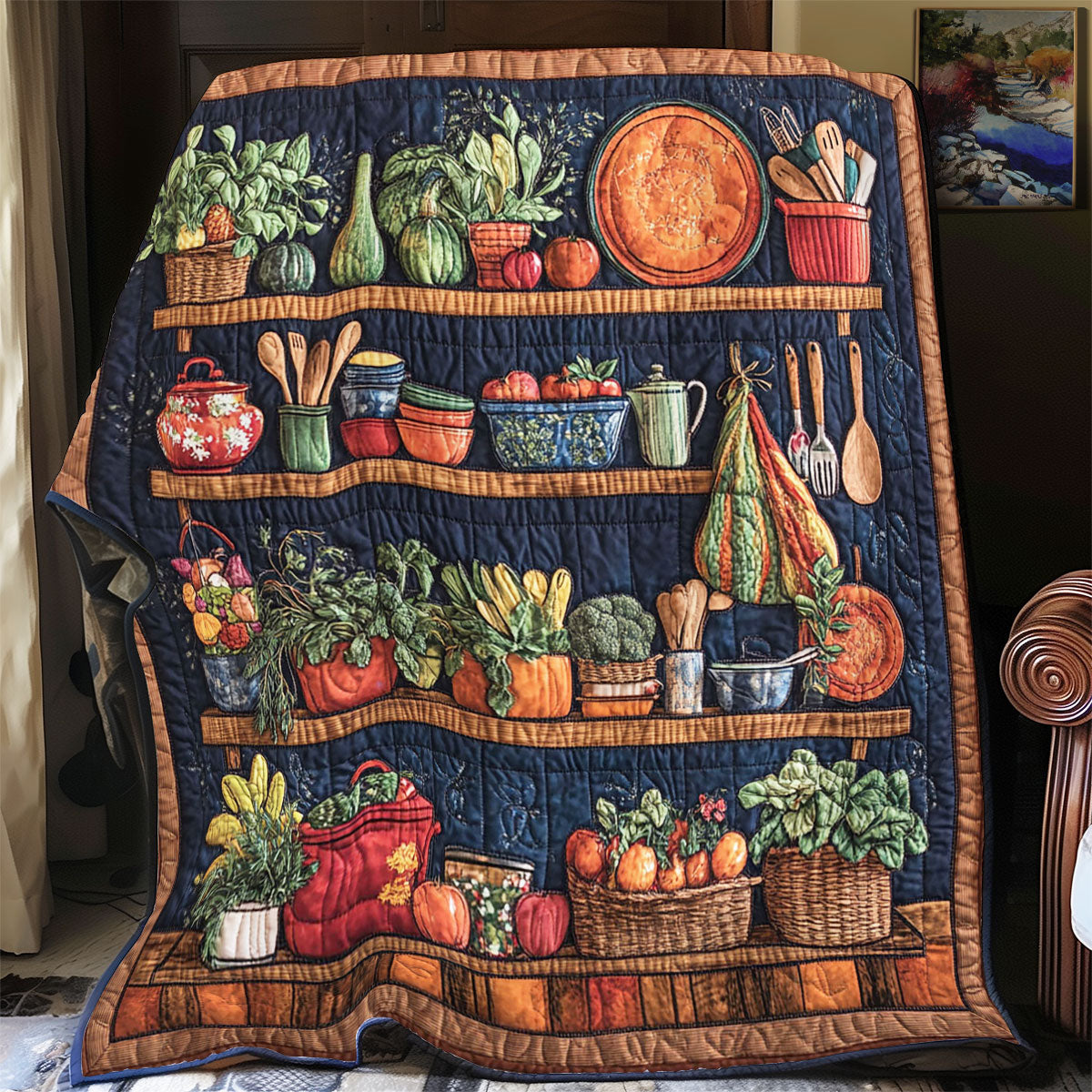 Pantry Garden WY0401024CL Quilt