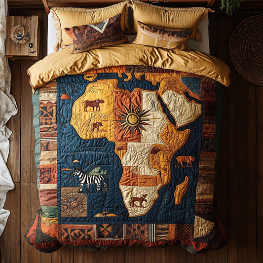 Savanna Map CP2908013CL Duvet Cover Set