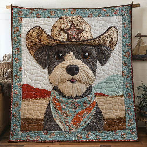 Brave Western Doggo WN0807003CL Quilt