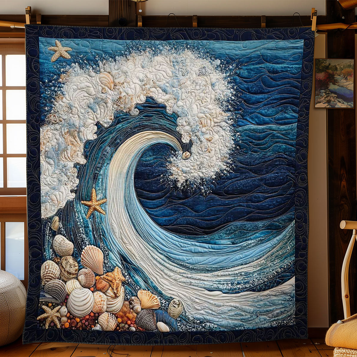 Shell Wave WN0104050CL Quilt