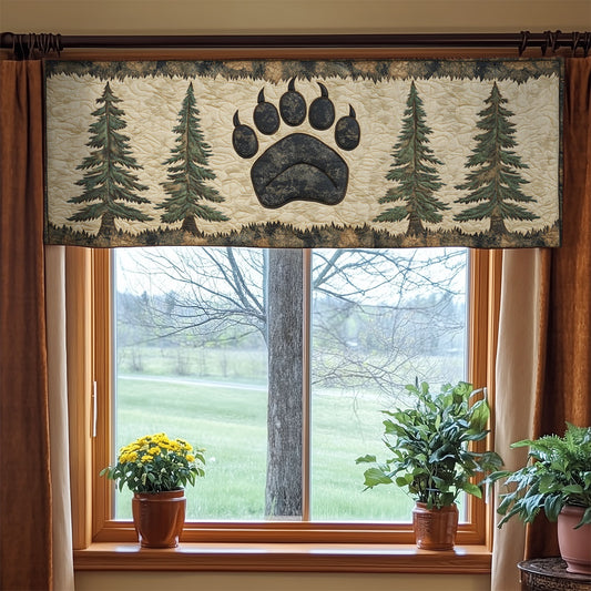 Polar Paw WY2904078CL Quilted Valance