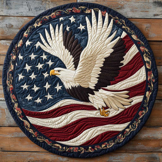White Eagle CQ0905003CL Quilted Round Mat