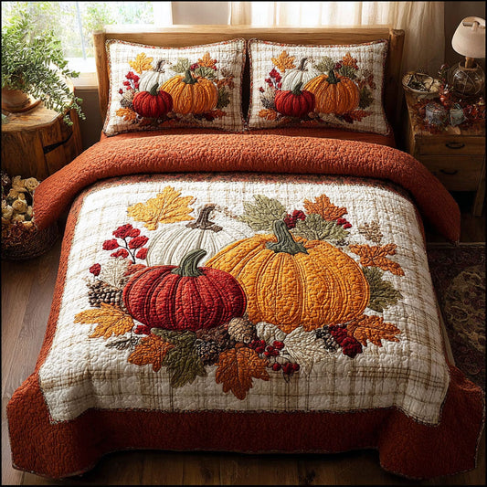 Autumn Pumpkin CW1208028CL Duvet Cover Set
