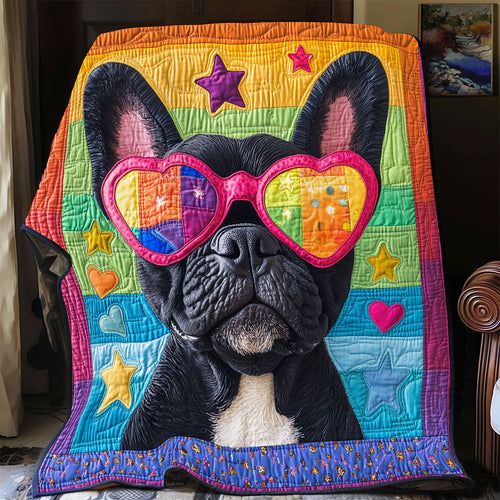 Rainbow Pup CP1107023CL Quilt