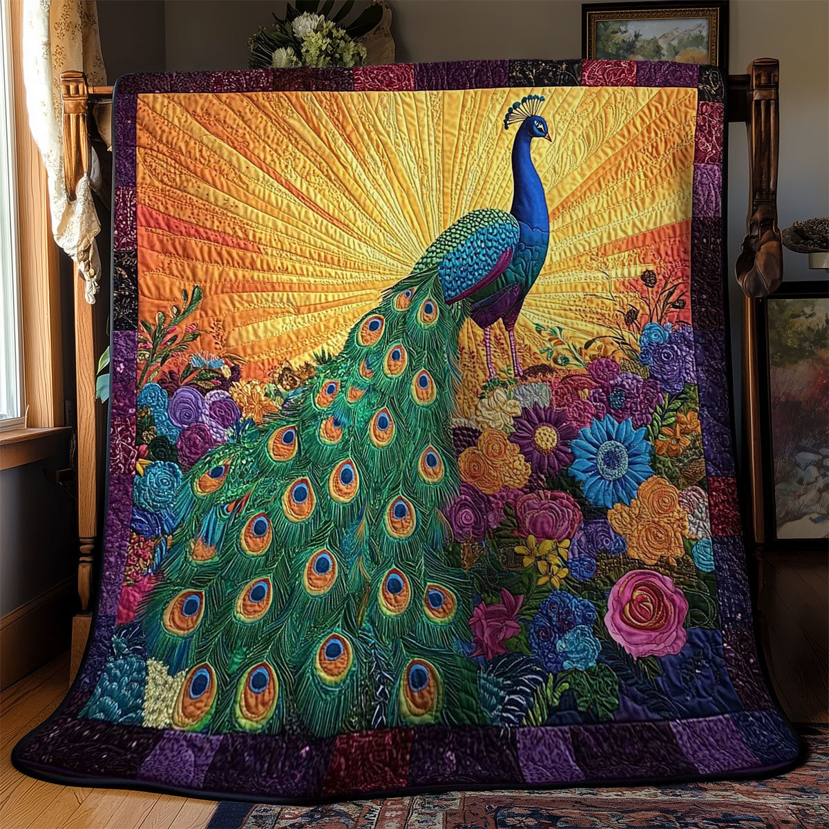 Peacock Radiance WN1102014CL Quilt