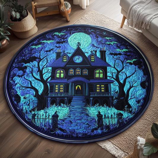 Bloodmoon Hollow WJ0508015CL Quilted Round Mat