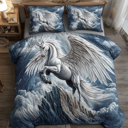 White War Horse CQ1005003CL Duvet Cover Set