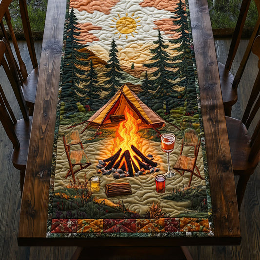 Forest Whisper CM2105035CL Quilted Table Runner