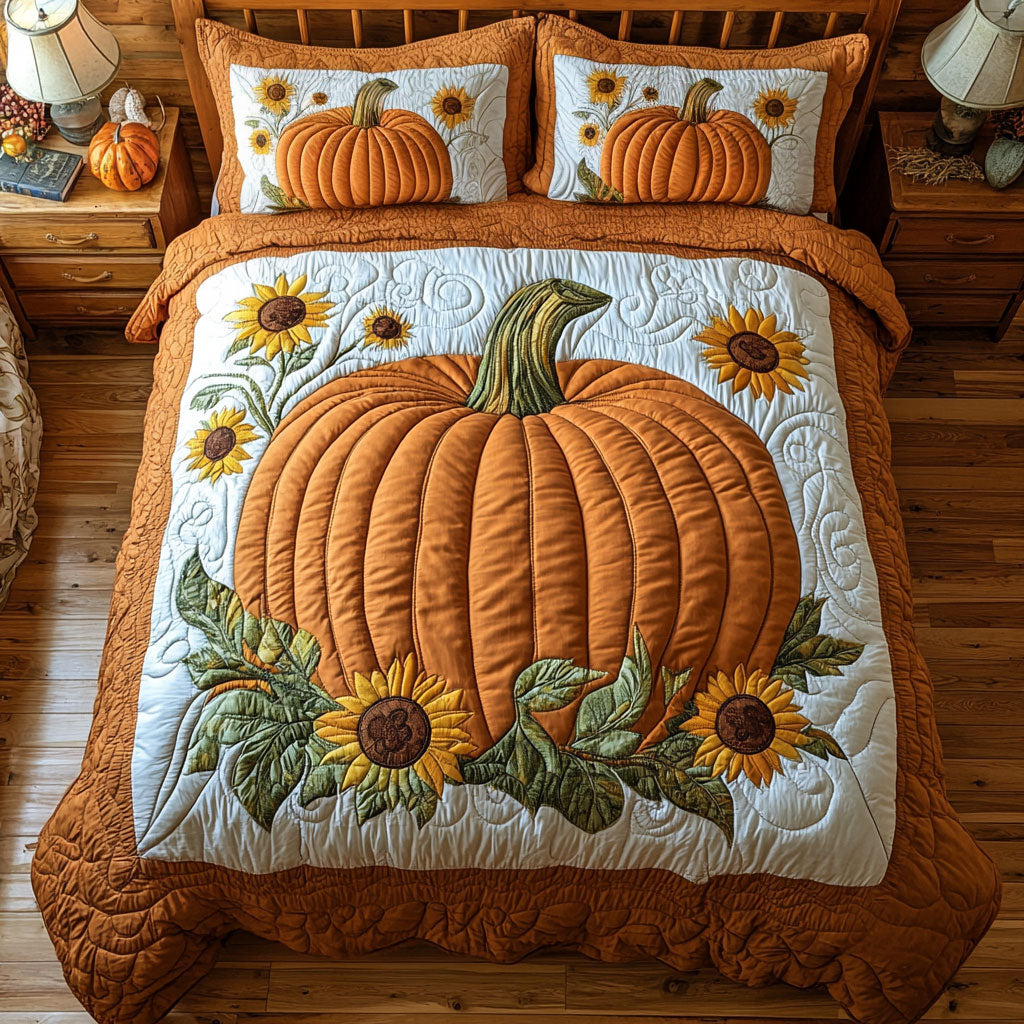 Pumpkin Harvest CP2209070CL Duvet Cover Set