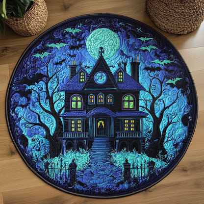 Bloodmoon Hollow WJ0508015CL Quilted Round Mat