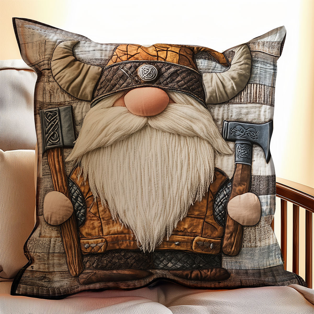 Gnome Native WX2201129CL Quilt Pillow Case