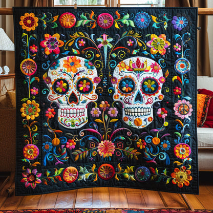 Sugar Skull WJ2810018CL Quilt