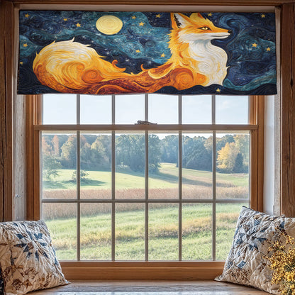 Fox Night WX2205030CL Quilted Valance