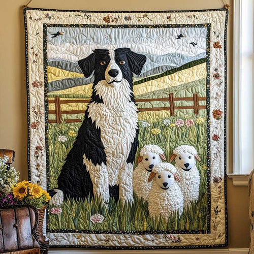 Dogs And Sheep CQ1705007CL Quilt