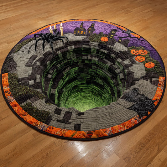 Eternal Spider WN2909019CL Quilted Round Mat