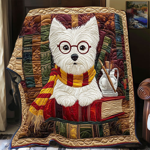 Terrier Little Wizard WY0801066CL Quilt