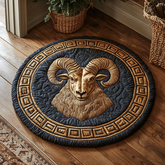 Golden Horn CP1507056CL Quilted Round Mat