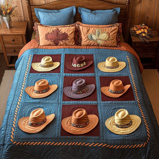 Cowboy Hat Collection WP0201015CL Duvet Cover Set