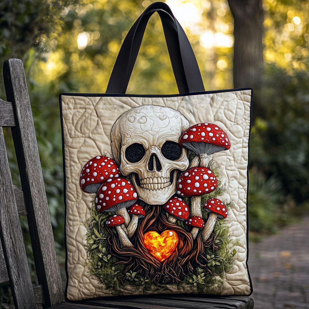 Nature Soul Skull WN2810058CL Quilted Tote Bag
